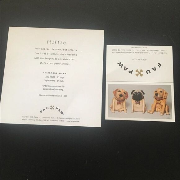 Artist Made Lab/Golden Retriever Sculpture - Picture 6 of 8